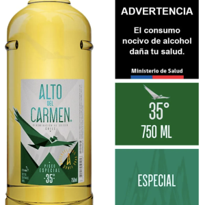 Pisco Alto del Carmen Especial 35° Botella 750 cc